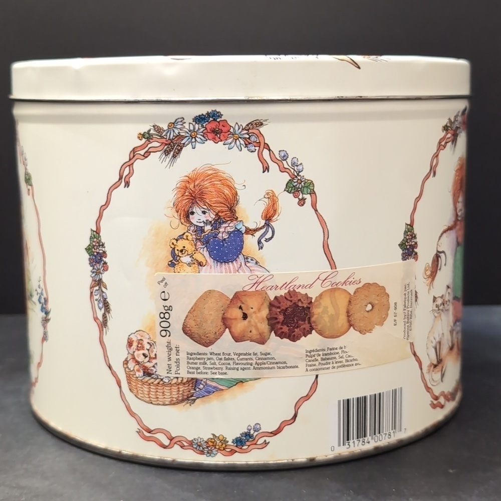 VGT,1980s Danish Butter Cookie Tin, Louise By Susy. - Picture 6 of 10